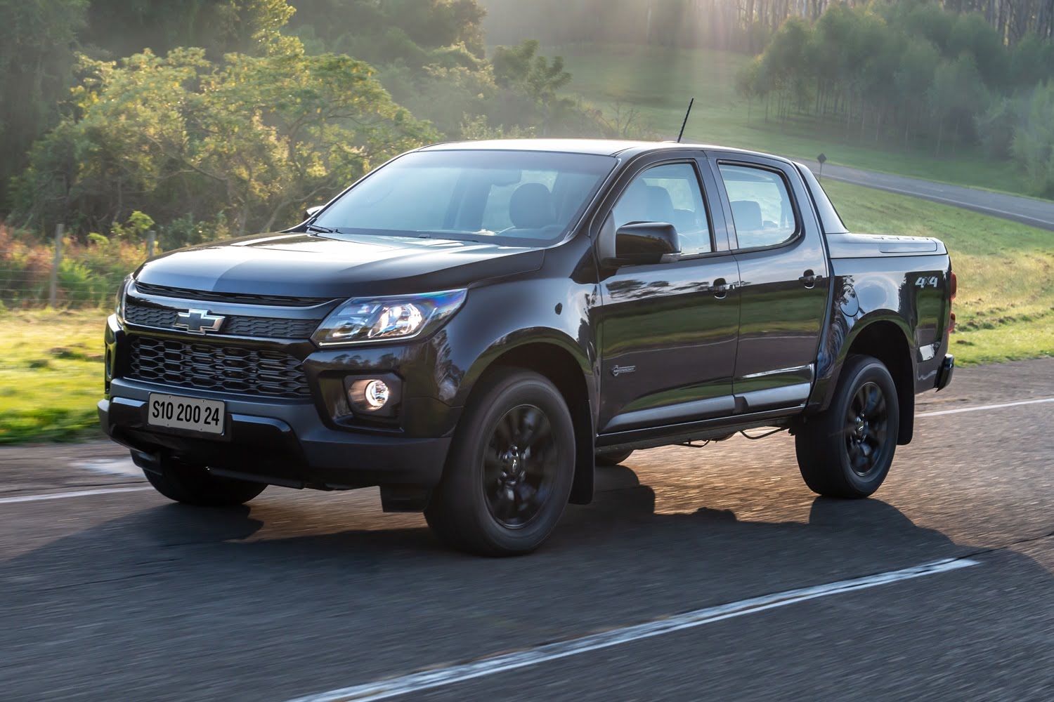 2024 Chevy S10 Midnight Officially Launches In Brazil