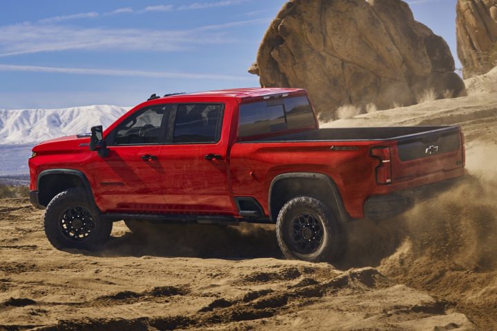 A $500 discount remains available on the 2023 and 2024 Chevy Silverado HD, shown here as the 2500 HD ZR2 Bison ultimate off-road variant.