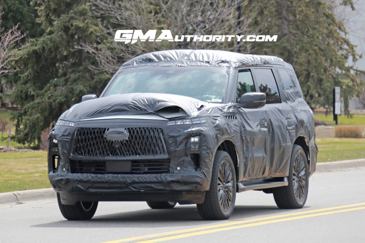 Escalade Rival, NextGen Infiniti QX80, Spied Photos