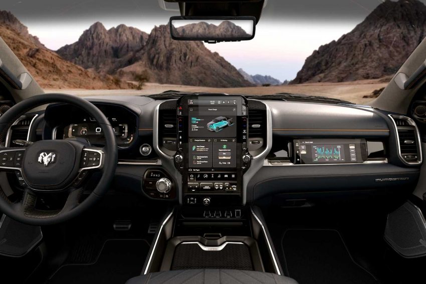 2025 Ram 1500 Rev Debut April 2023 Interior 001 Dashboard