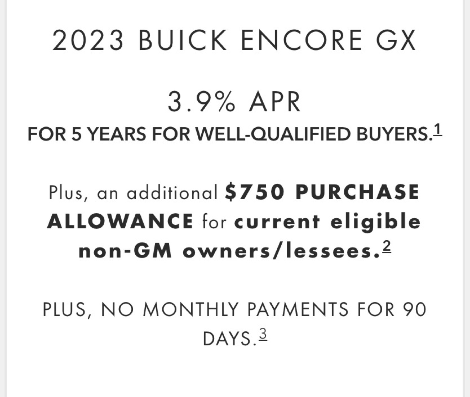 Buick Encore GX Discount Offers $750 Off In April 2023