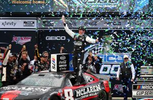 No. 8 NASCAR Chevy Misses Wreck, Wins Dega April 2023: Video