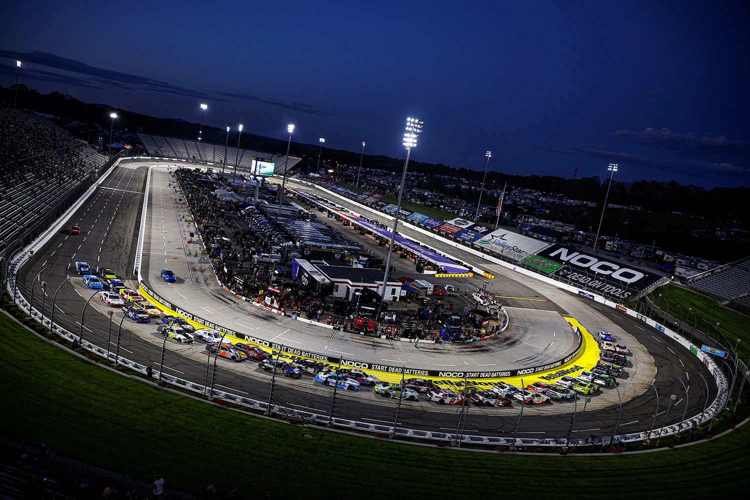 NASCAR Chevy Xfinity Teams Short At Martinsville 2023: Video