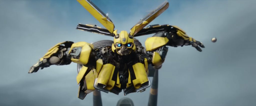 Bumblebee from the new Transformers movie.