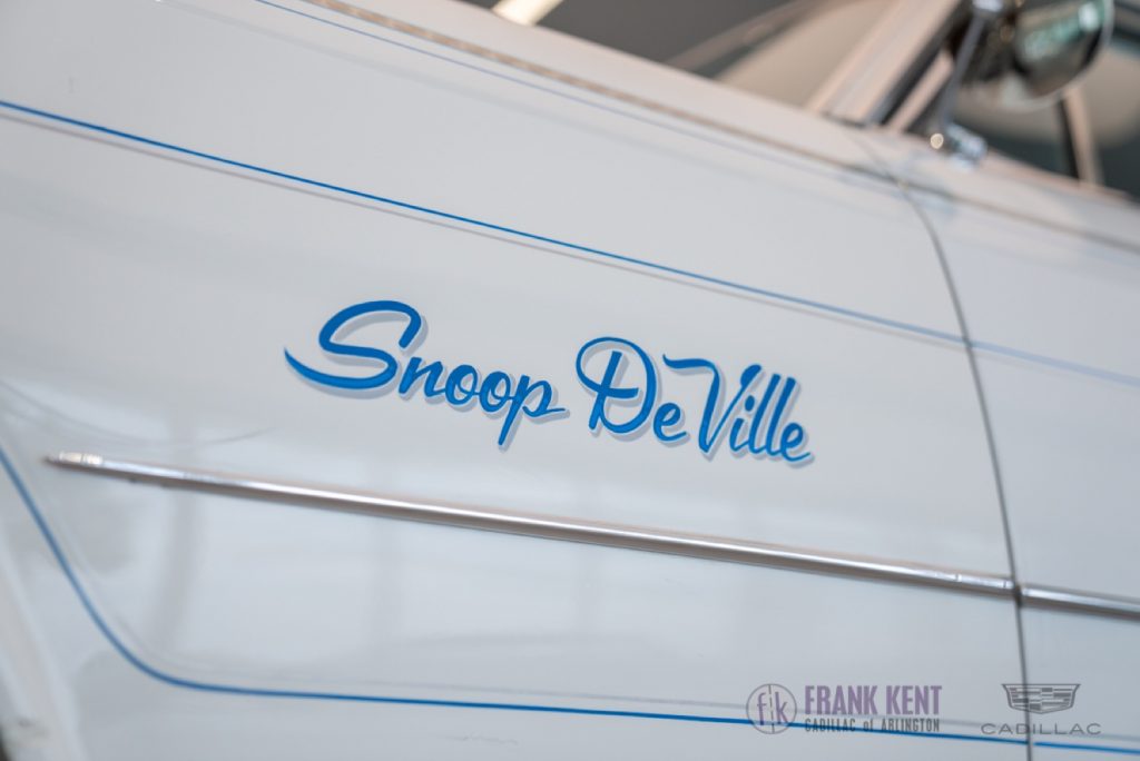 The custom Snoop DeVille now on display in Texas.