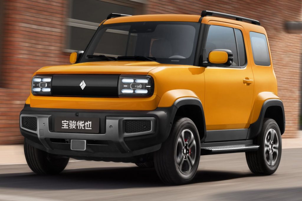 The Baojun Yep fully electric mini crossover is now on sale in China.