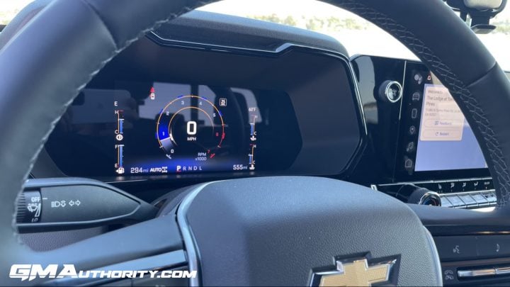 2024 Chevy Colorado Will Get Greater Availability Of 11 Inch DIC   2023 Chevrolet Colorado LT Harvest Bronze Metallic GXN First Drive Interior 004 Digital Instrument Panel Gauge Cluster Tachometer 720x405 