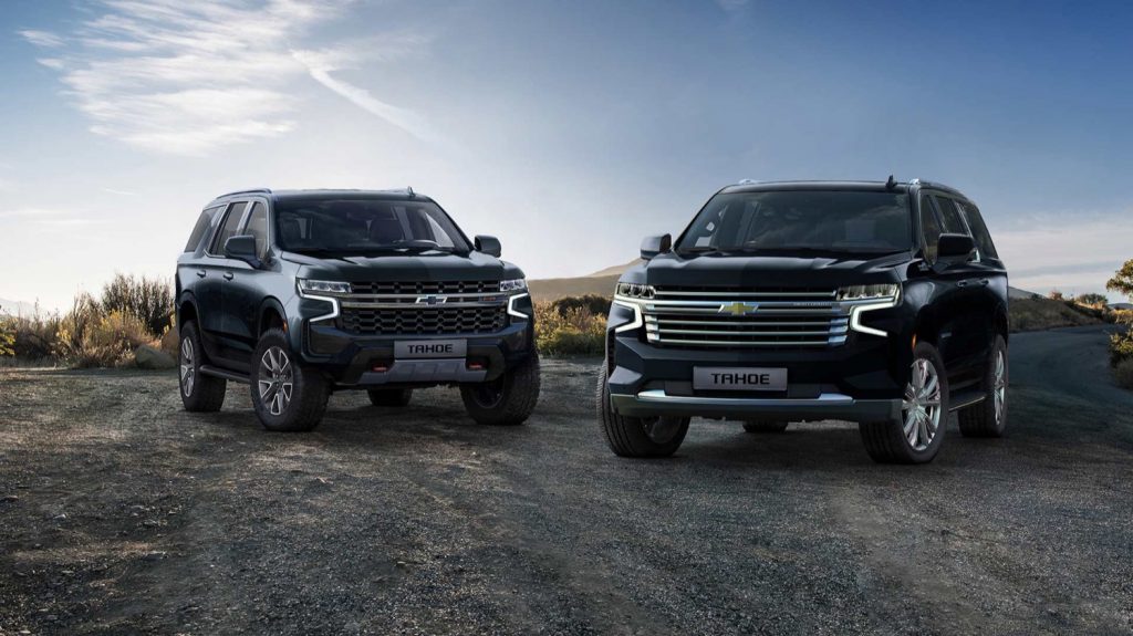 The 2023 Chevy Tahoe, now available in the Philippines.