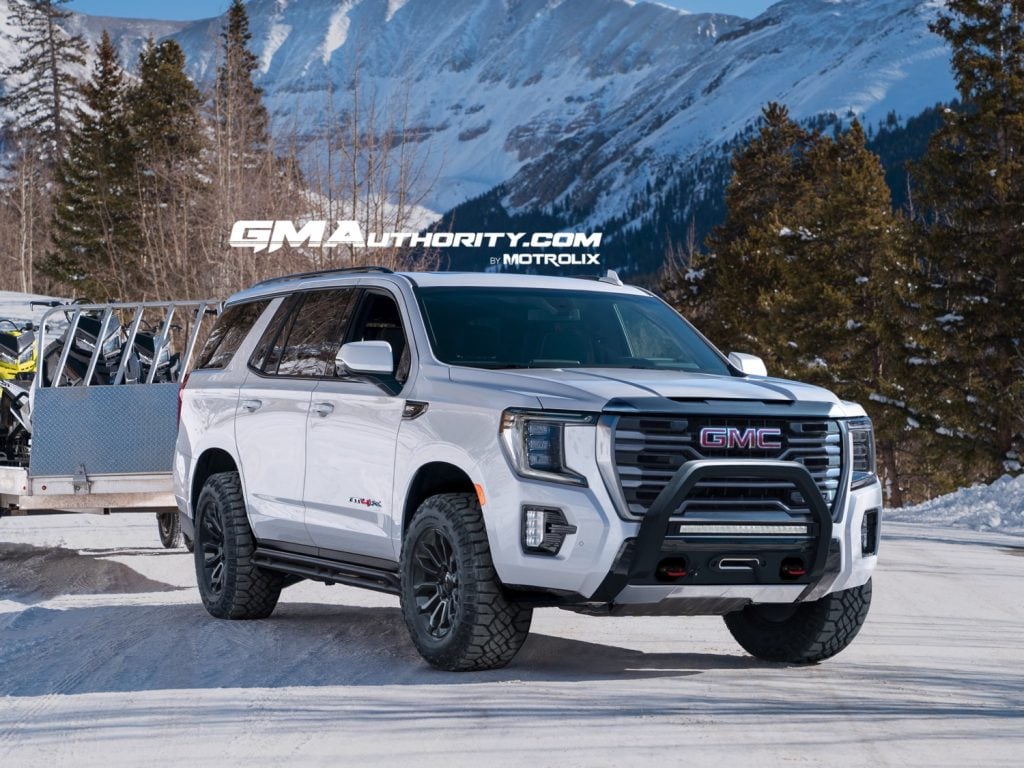 We Render A Potential GMC Yukon AT4X