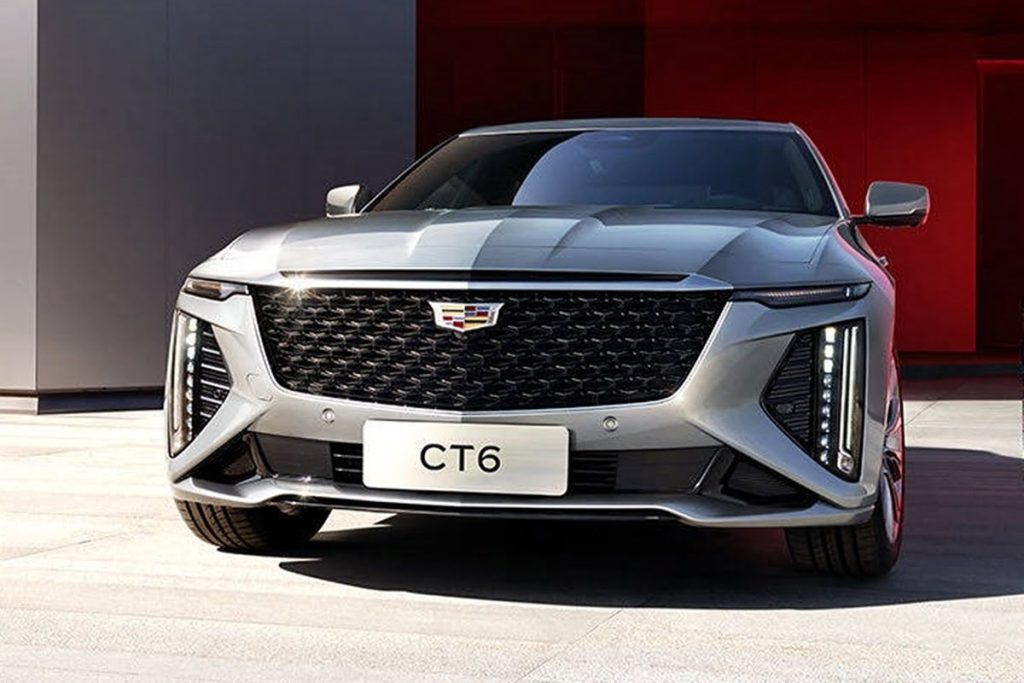 The all-new 2024 Cadillac CT6, offered exclusively in China.