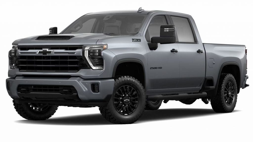 2024 Chevy Silverado HD Gets New Slate Gray Metallic Color