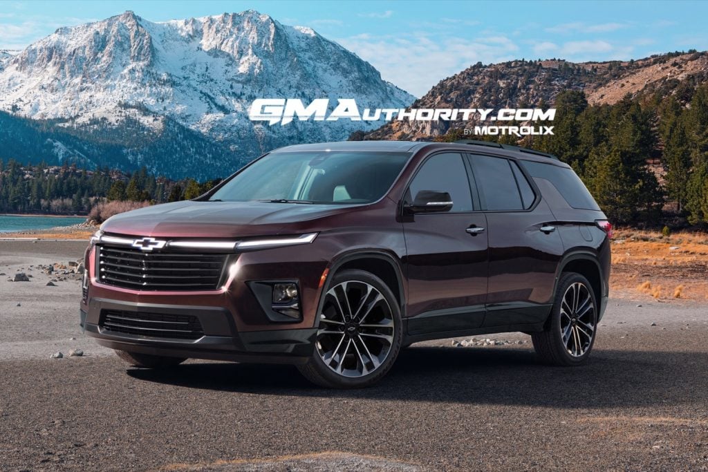 Jp Morgan Predictions 2024 Chevy Traverse Willy Julietta   2024 Chevrolet Traverse Renderings Exterior 001 Front Three Quarters 1024x683 