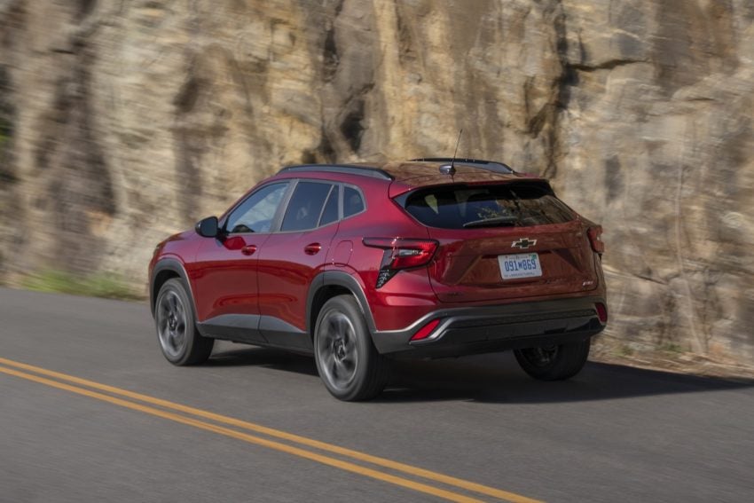 First Glimpse Of The Two New 2025 Chevy Trax Paint Colors