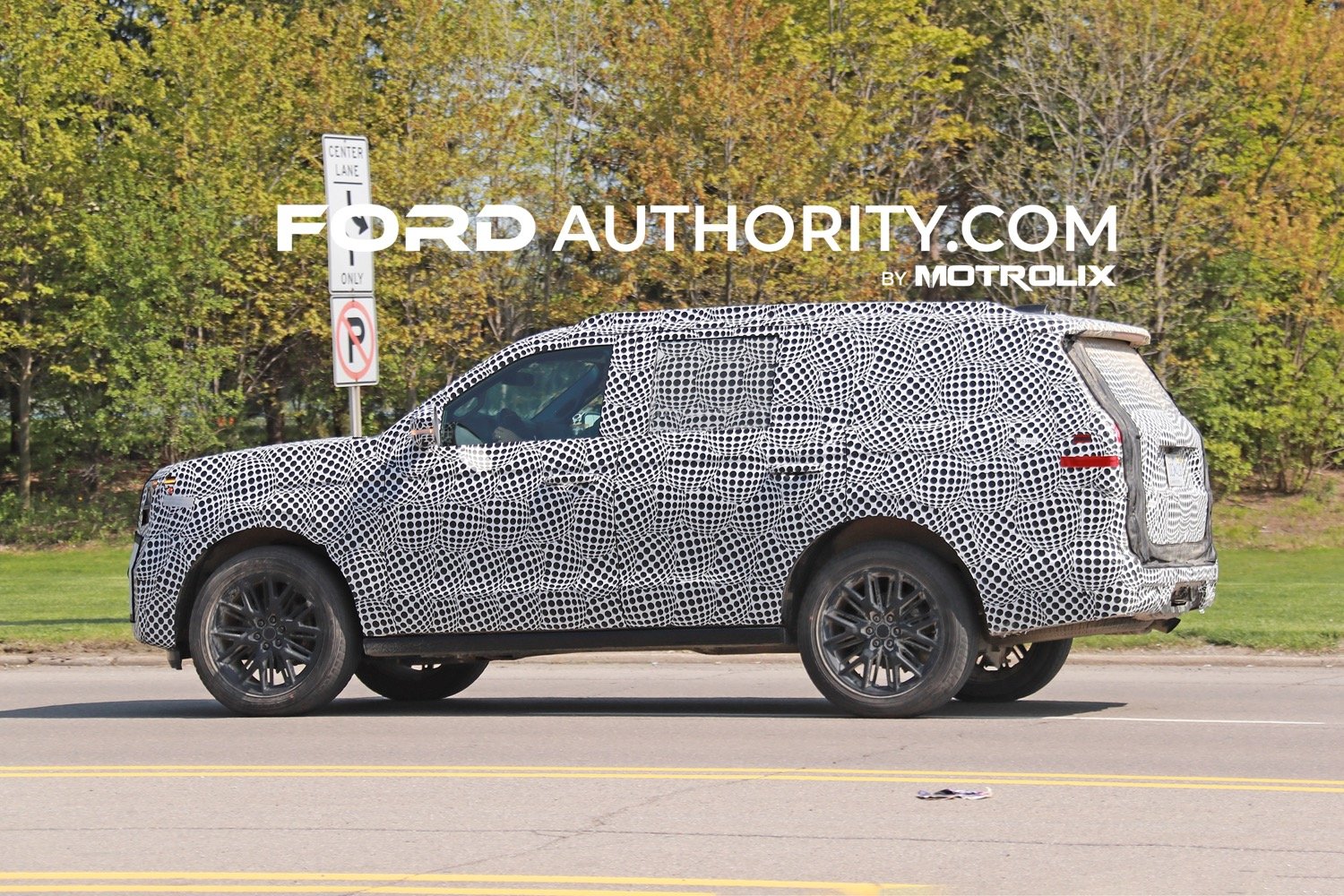 Refreshed 2025 Ford Expedition Spied As Chevy Tahoe Rival