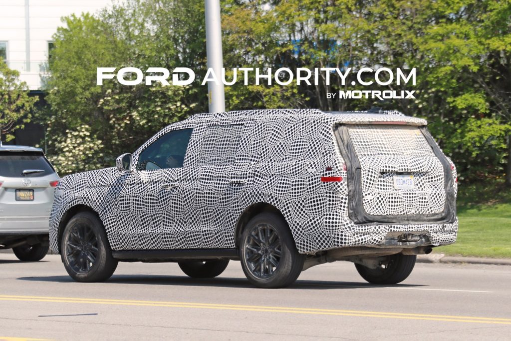 Refreshed 2025 Ford Expedition Spied As Chevy Tahoe Rival