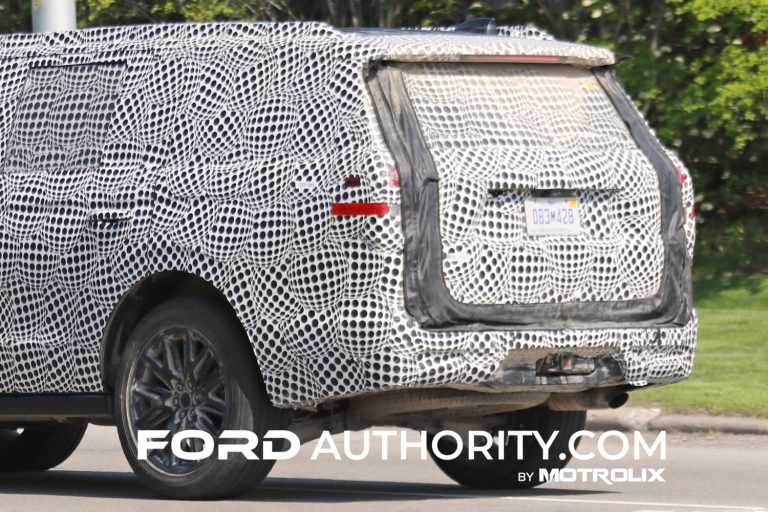 Refreshed 2025 Ford Expedition Spied As Chevy Tahoe Rival