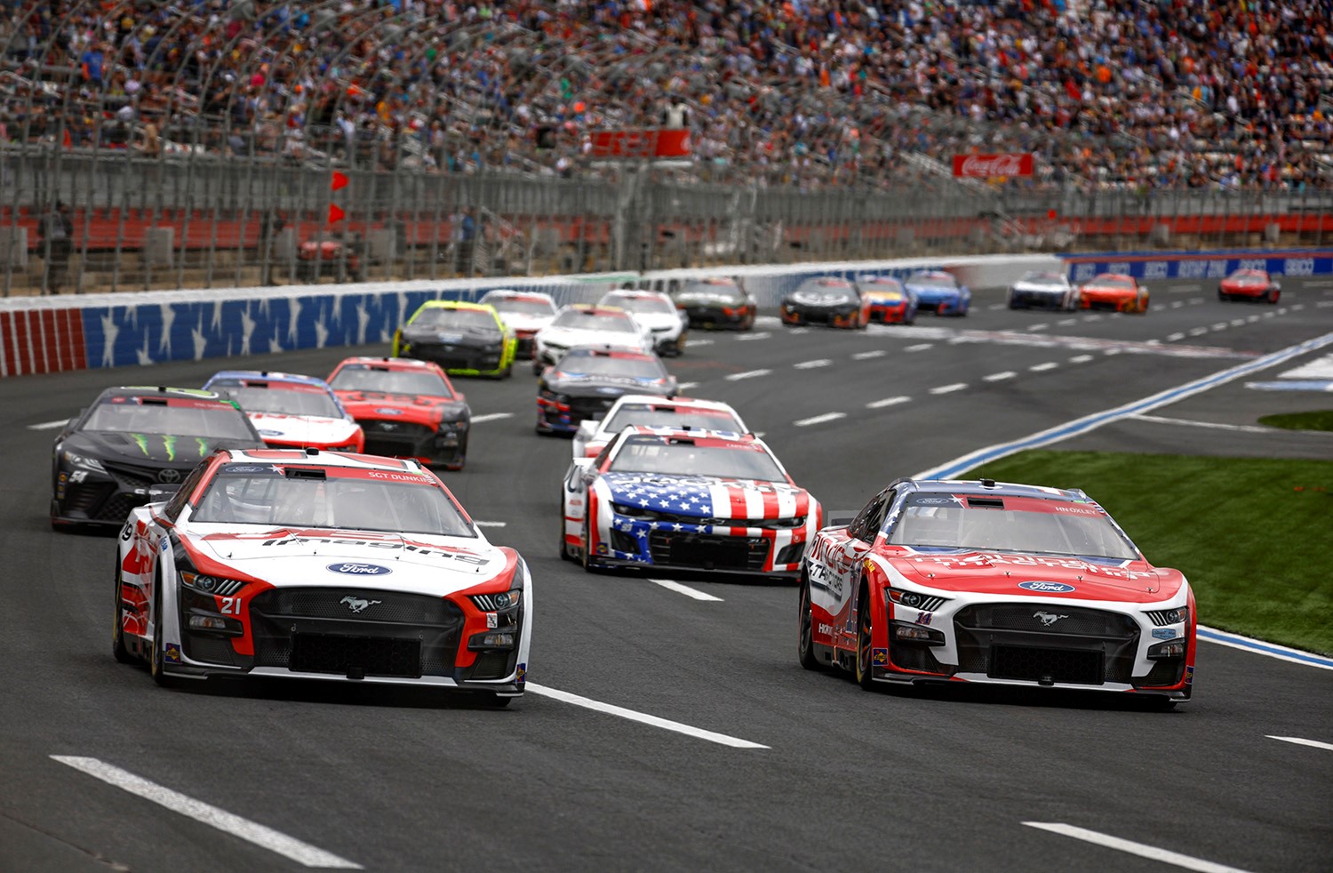 No. 9 NASCAR Chevy Crashes Toyota 2023 Charlotte 600: Video