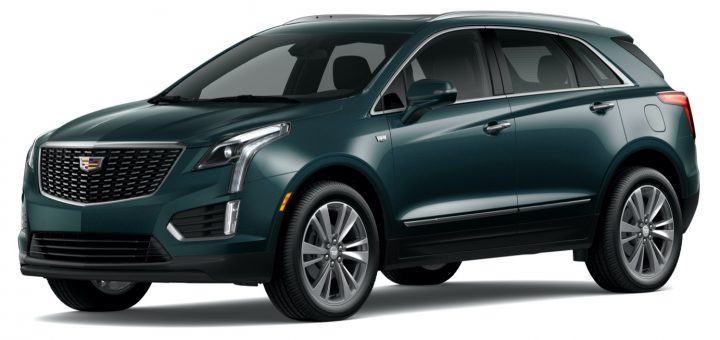 2024 Cadillac XT5 Configurator Live   2024 Cadillac XT5 Premium Luxury FWD Official Online Configurator Exterior Emerald Lake Metallic G6I 007 720x340 