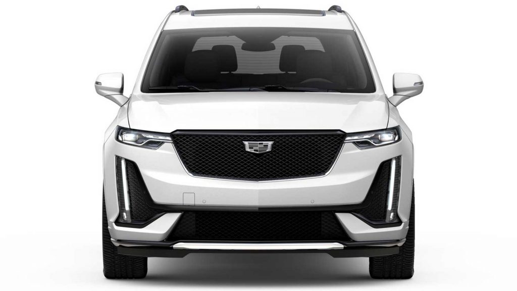 Front view of the 2024 Cadillac XT6.