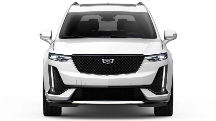Front view of the 2025 Cadillac XT6. 