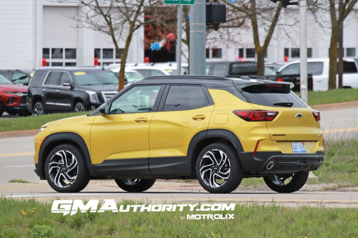 2024 Chevy Trailblazer In Nitro Yellow First OnRoad Photos