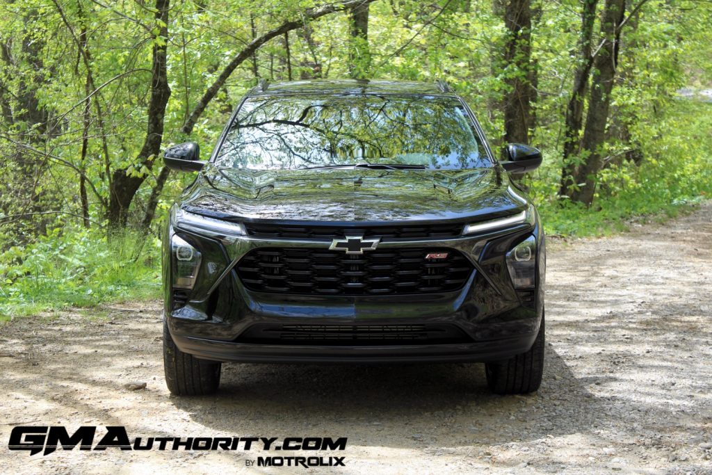 The front end of the Chevy Trax crossover.