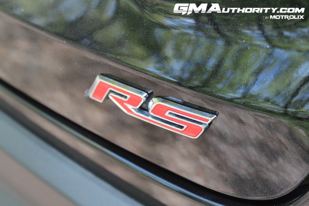 RS badge on a new Chevy.