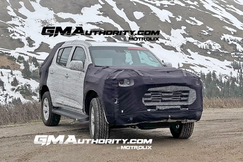 2025 Chevy TrailBlazer SUV Caught Testing