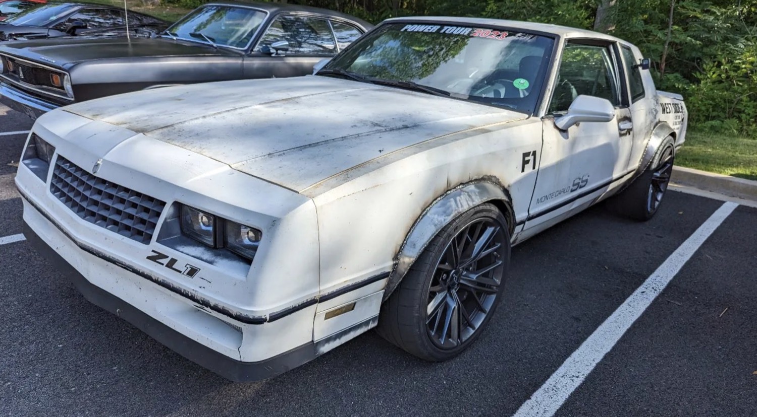 Check Out A Chevy Camaro Zl Trapped In A Monte Carlo Body