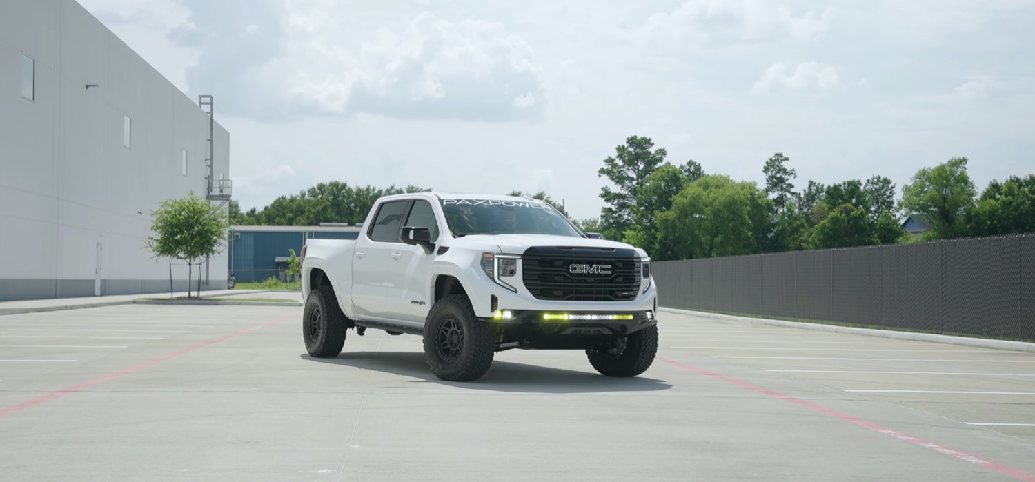 PaxPower Presents Jackal GMC Sierra AT4X Video