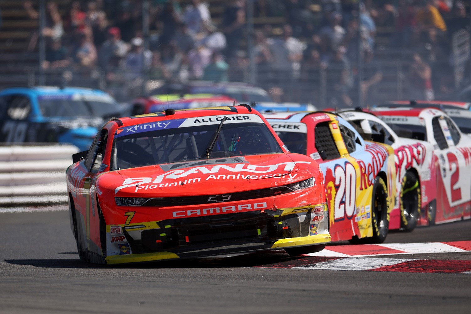No. 7 NASCAR Chevy Second In Xfinity At Portland 2023 Video