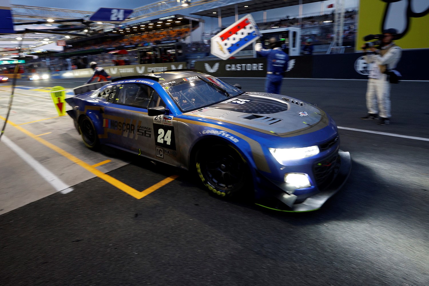 Why is there a NASCAR on the 2023 24 Hours of Le Mans grid?