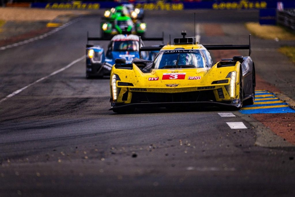 Andretti Global and Cadillac Racing at Le Mans, 2023.