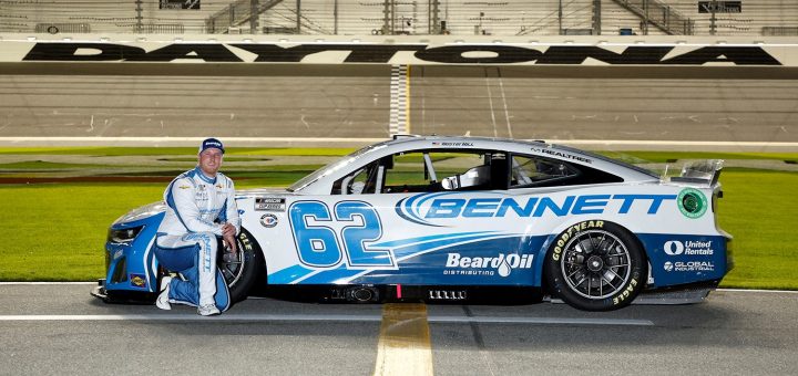 Austin Hill To Drive No 62 NASCAR Chevy At Atlanta July 23   No. 62 NASCAR Next Gen Chevy Camaro ZL1 Austin Hill Daytona February 2023 001 720x340 