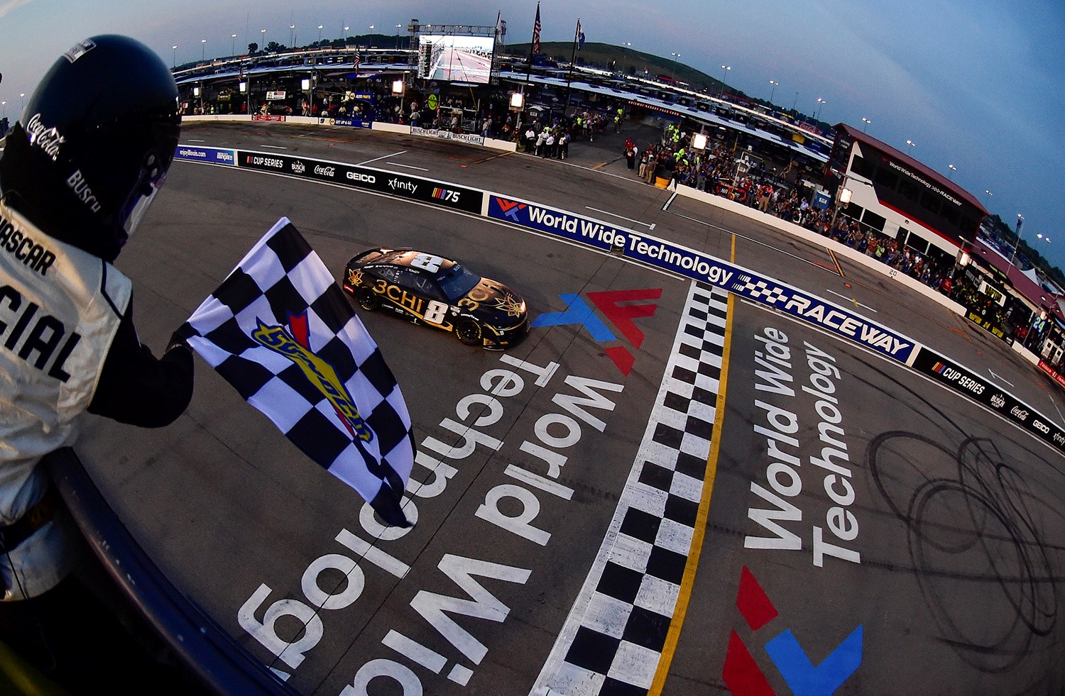 No. 8 NASCAR Chevy Wins From Pole At Gateway 2023 Video
