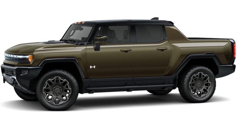 2023 GMC Hummer EV Pickup Gets Deep Aurora Metallic Color