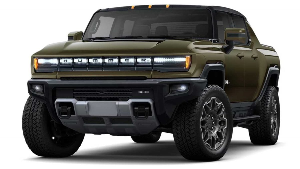 Here Are All The 2023 GMC Hummer EV Pickup Paint Colors