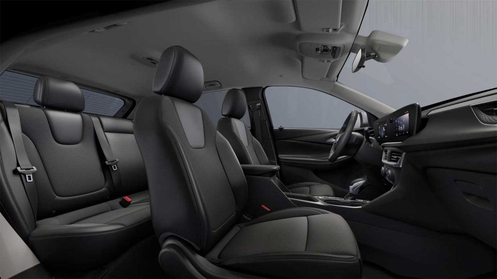 The 2024 Buick Encore GX Preferred, with the Ebony With Ebony Accents interior.