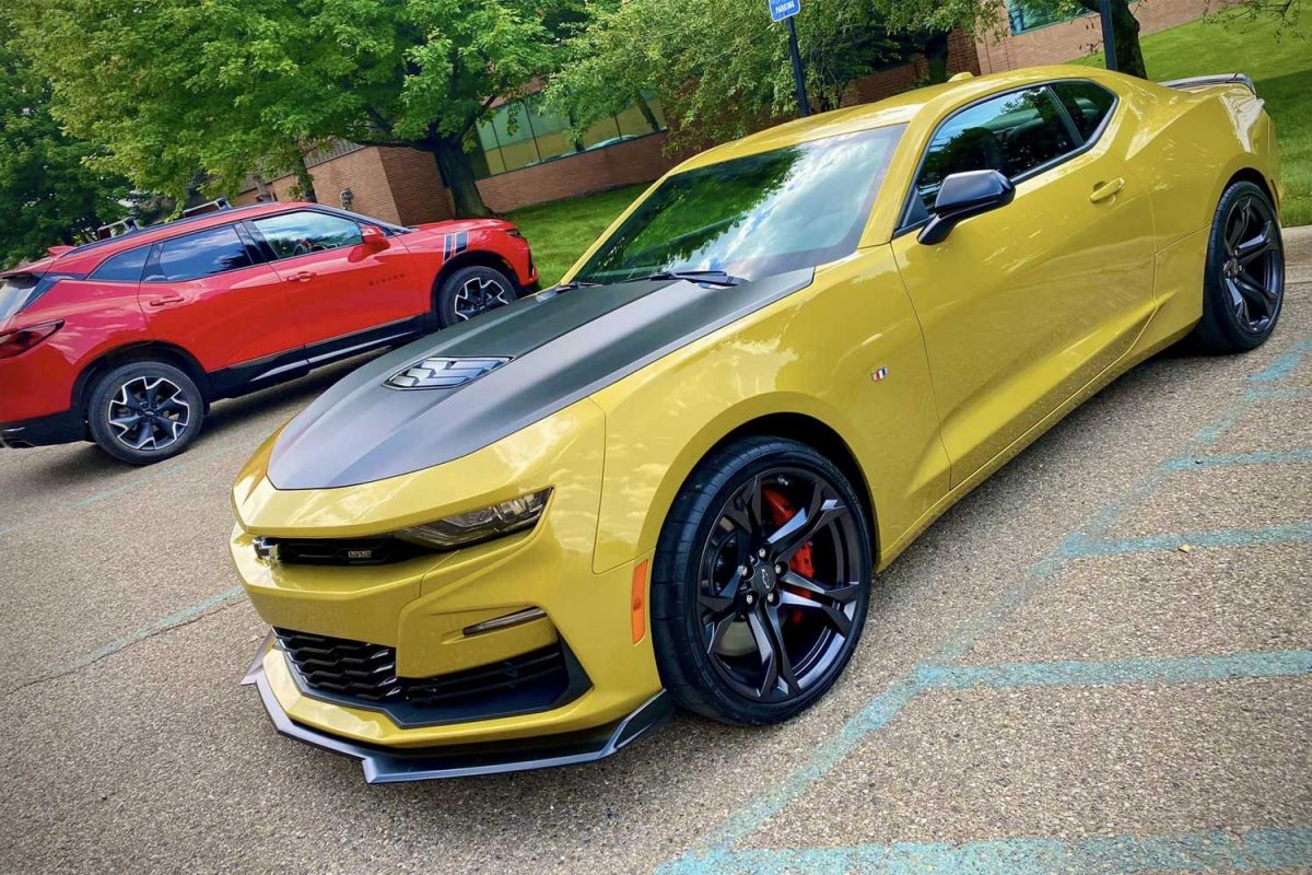 2024 Chevy Camaro SS In Nitro Yellow Metallic First Images