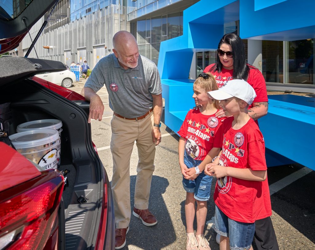 2024 Chevy Trax Units Donated During MLB All-Star Game