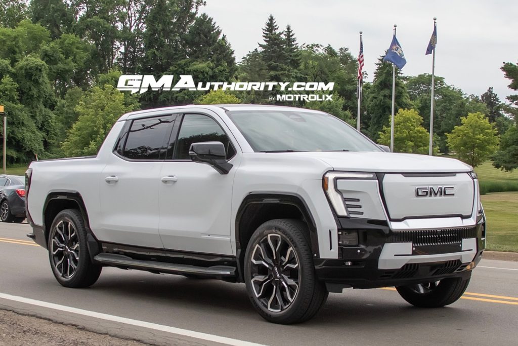 GMC Sierra Sales Up 22 Percent In Q2 2023 Fourth In Segment   2024 Sierra EV Denali Edition 1 Show Room Ready On The Road Photos July 2023 Exterior 003 1024x683 