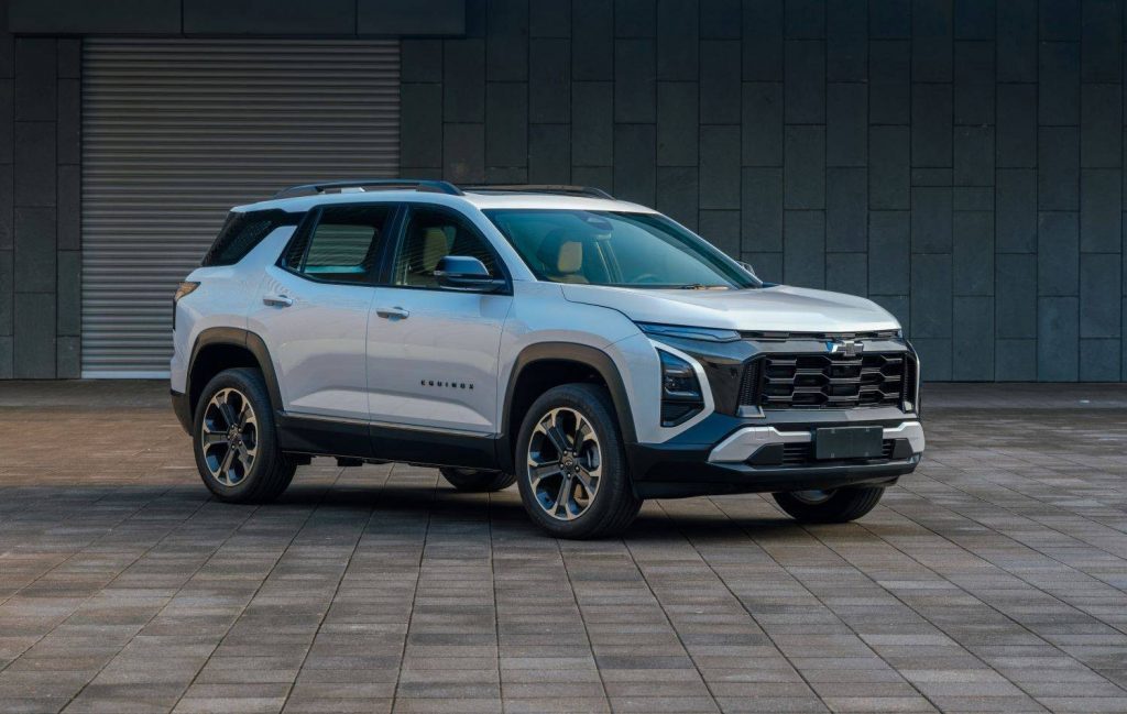 A leaked image of the all-new 2025 Chevy Equinox Activ.