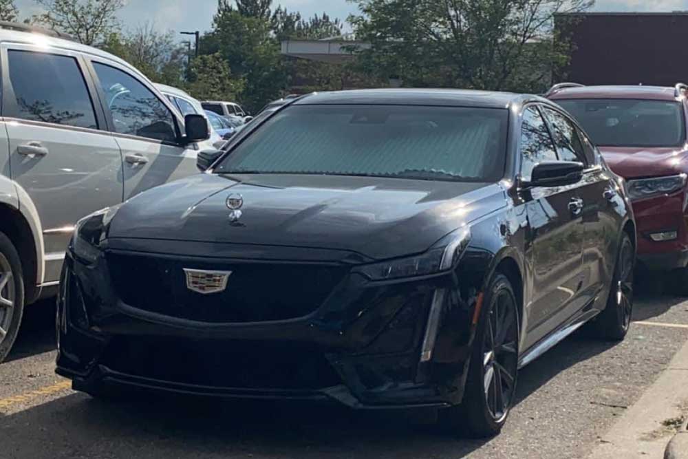 Cadillac CT5 Goes Old School With Hood Ornament