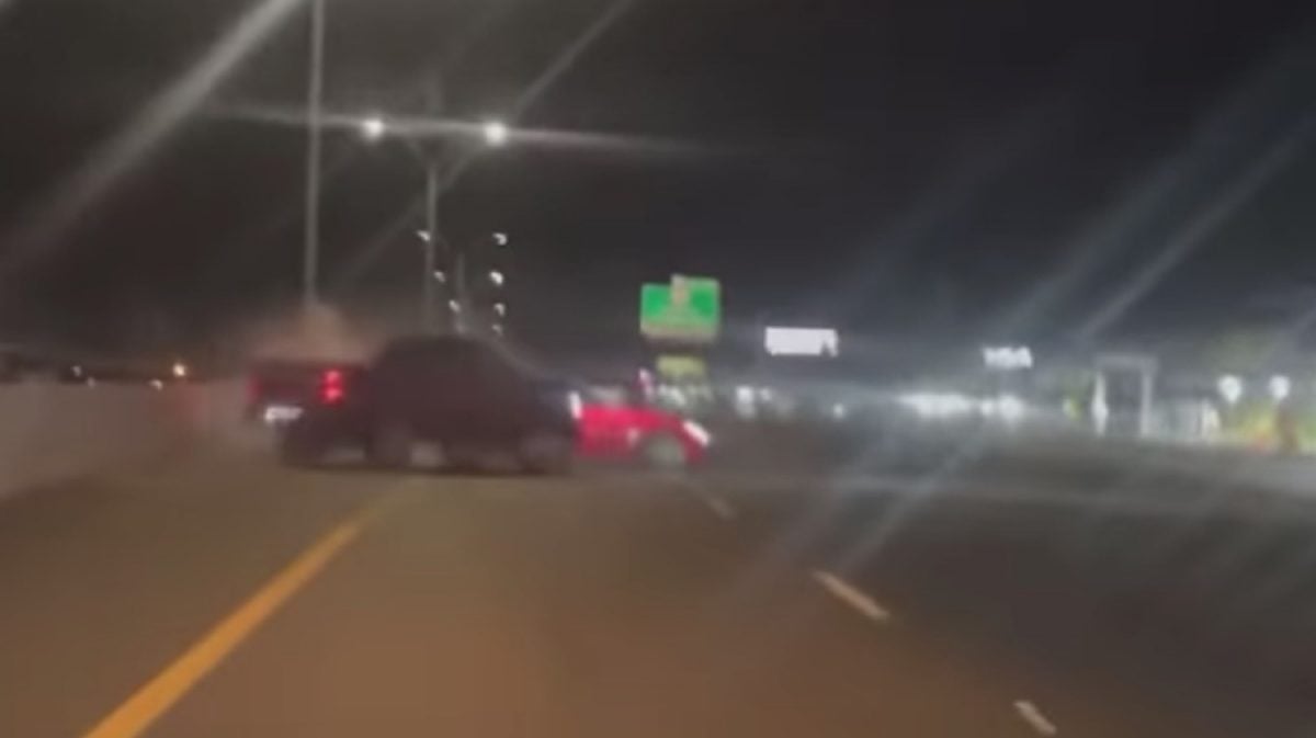 Chevy SS Messes With Chevy Silverado, Gets Taken Out: Video