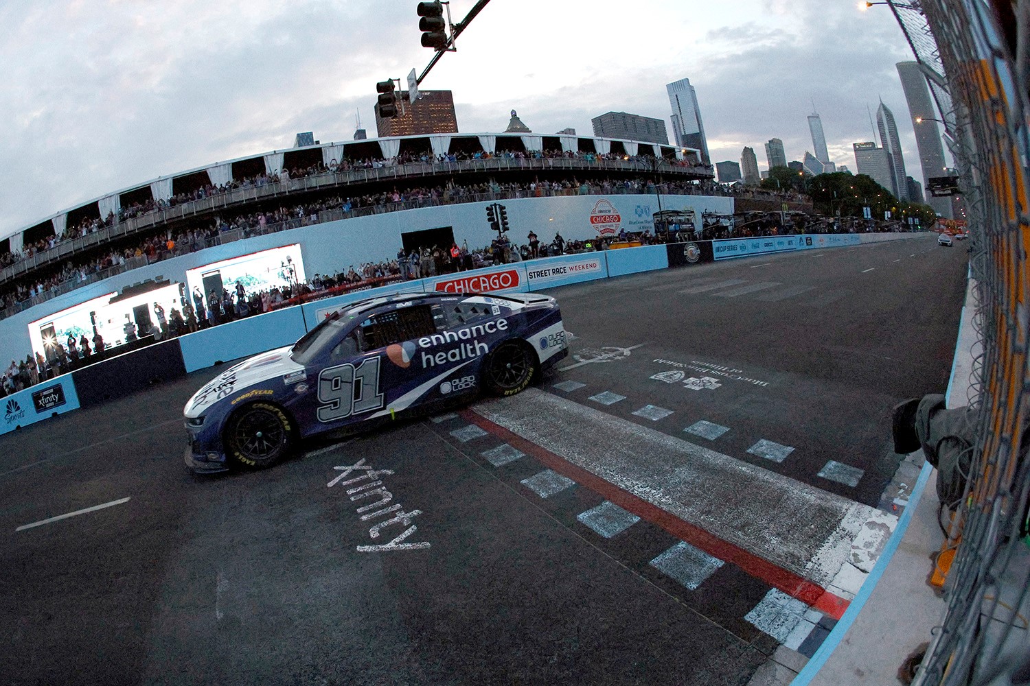 Shane van Gisbergen Wins NASCAR Debut Chicago Streets Video