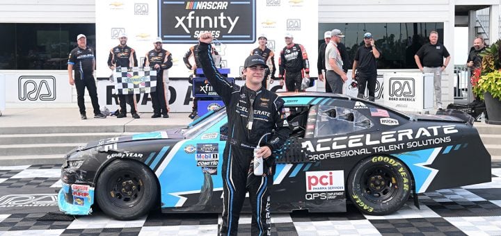 No. 1 NASCAR Chevy First Xfinity Win Road America '23: Video