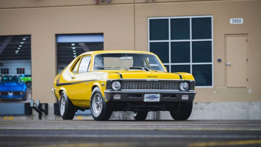 Rare 1970 Chevy Nova Yenko Deuce Headed To Mecum Dallas