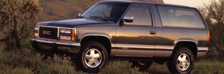 First-Gen GMC Yukon.