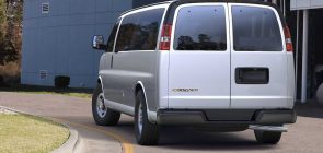 2024 Chevrolet Express Passenger rear