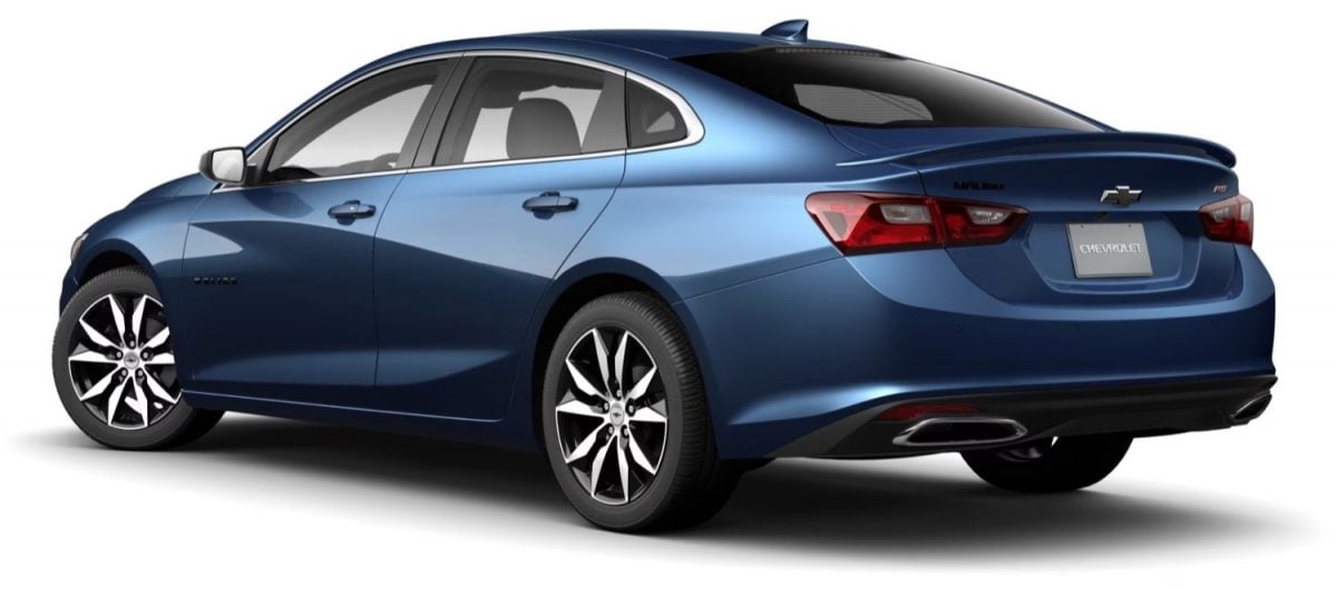 2024 Chevy Malibu Configurator Live   2024 Chevrolet Malibu RS Official Online Configurator Exterior Lakeshore Blue Metallic 002 1200x529 